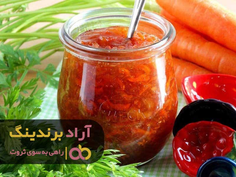 فروش مربای هویج تهرانی 